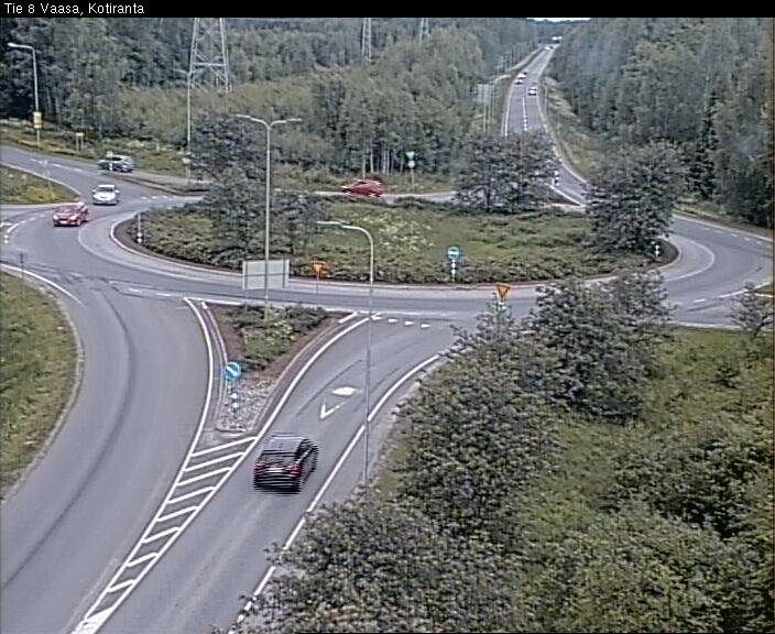 Weather Camera Image Väg 8 Vasa, Kotiranta, Vaasa, Pohjanmaa