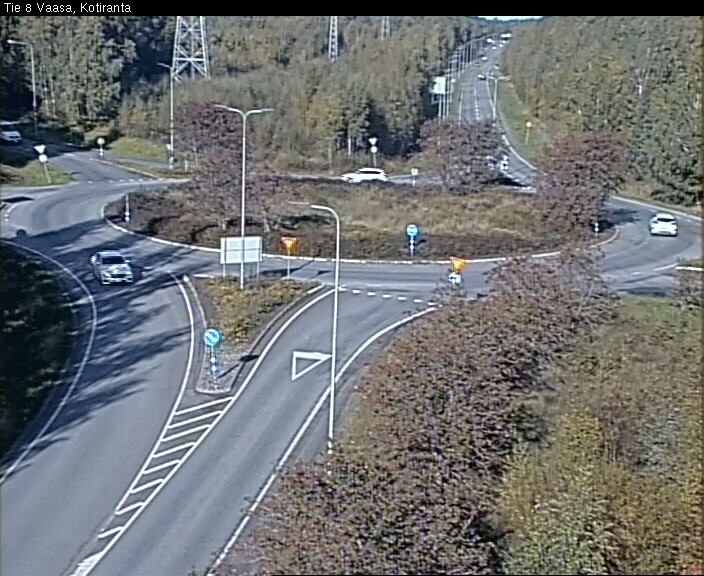 Weather Camera Image Väg 8 Vasa, Kotiranta, Vaasa, Pohjanmaa