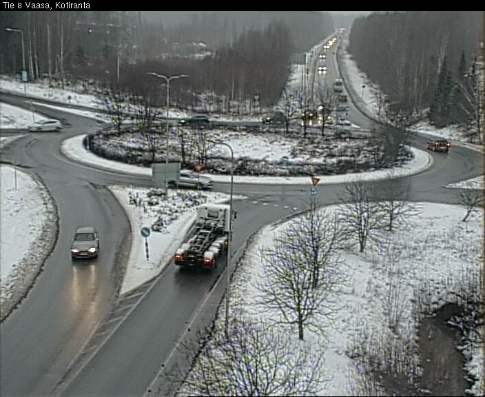 Weather Camera Image Väg 8 Vasa, Kotiranta, Vaasa, Pohjanmaa