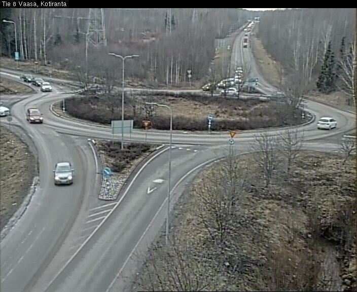 Weather Camera Image Väg 8 Vasa, Kotiranta, Vaasa, Pohjanmaa