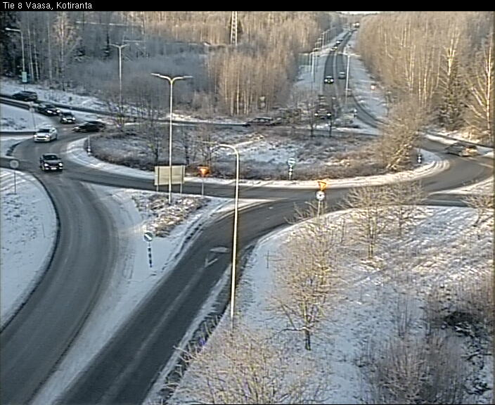 Weather Camera Image Väg 8 Vasa, Kotiranta, Vaasa, Pohjanmaa