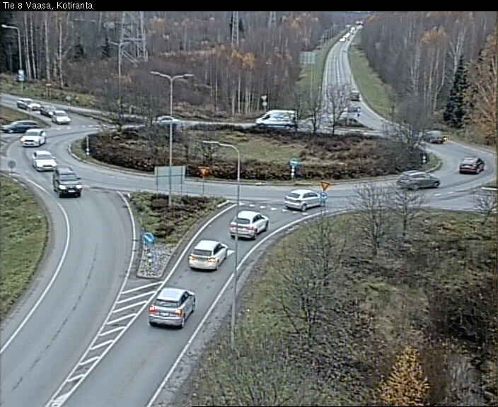 Kelikamerat Kuva Tie 8 Vaasa, Kotiranta, Vaasa, Pohjanmaa