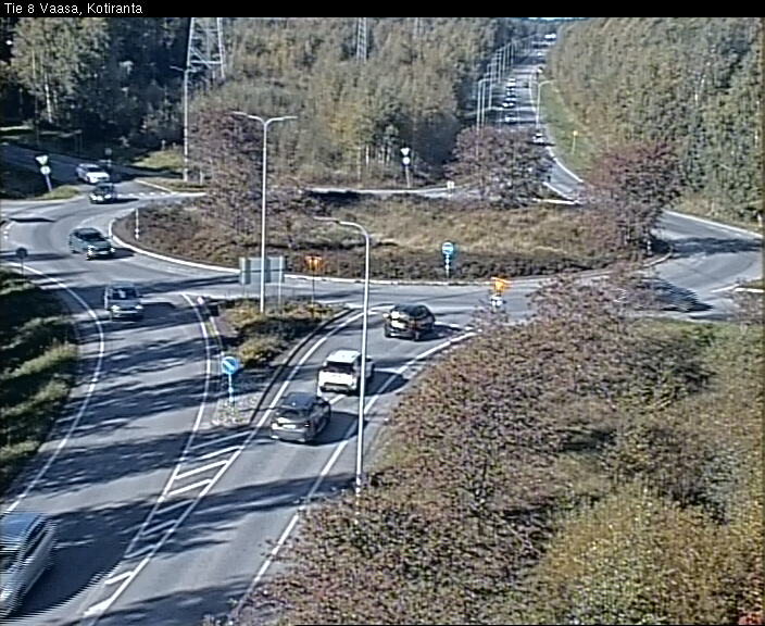 Weather Camera Image Väg 8 Vasa, Kotiranta, Vaasa, Pohjanmaa