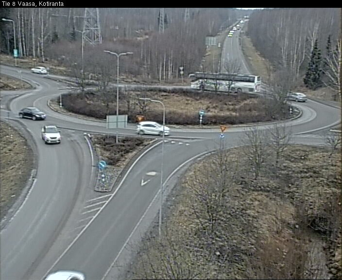 Weather Camera Image Road 8 Vaasa, Kotiranta, Vaasa, Pohjanmaa