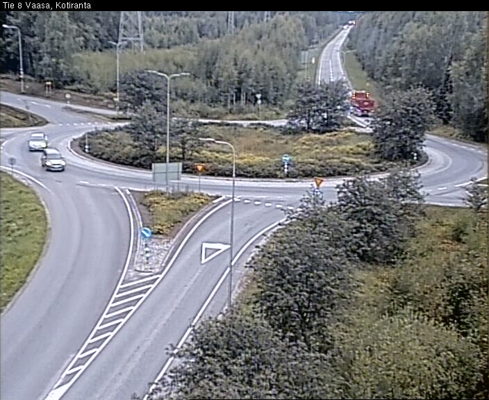 Weather Camera Image Väg 8 Vasa, Kotiranta, Vaasa, Pohjanmaa