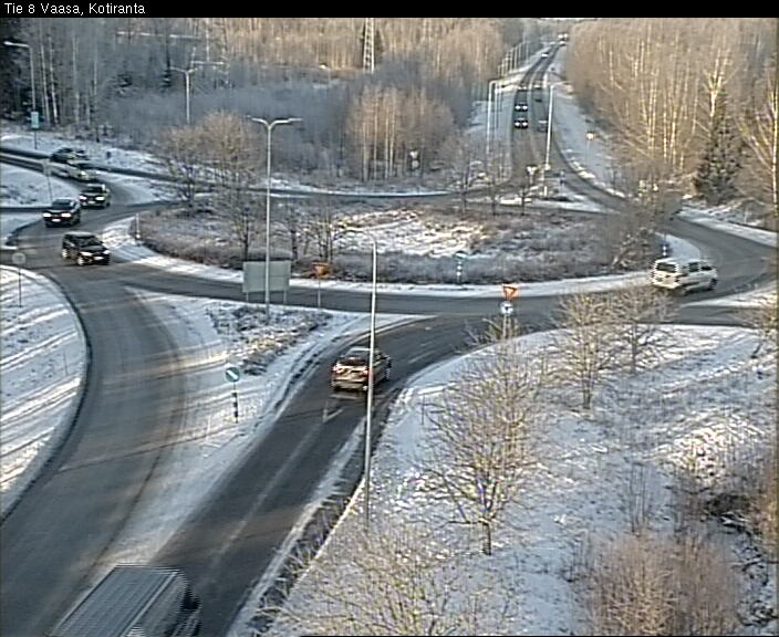 Weather Camera Image Road 8 Vaasa, Kotiranta, Vaasa, Pohjanmaa