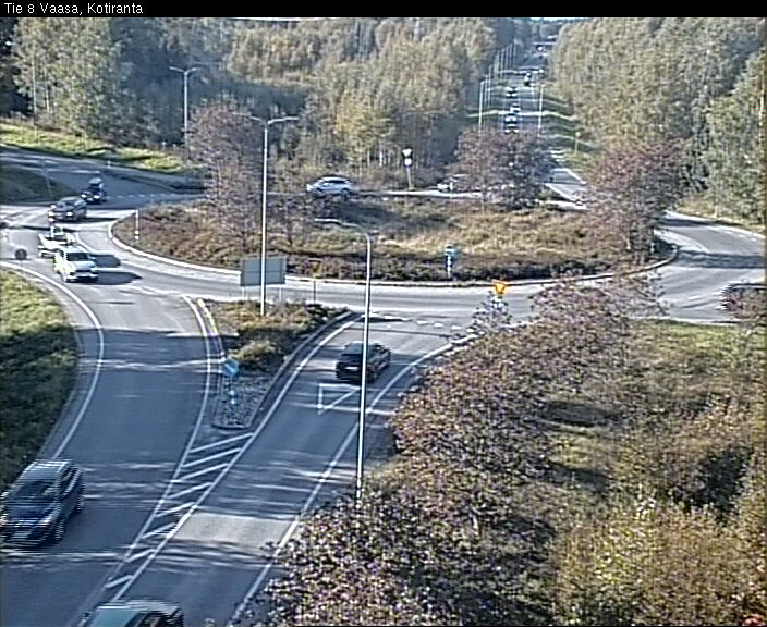 Weather Camera Image Väg 8 Vasa, Kotiranta, Vaasa, Pohjanmaa