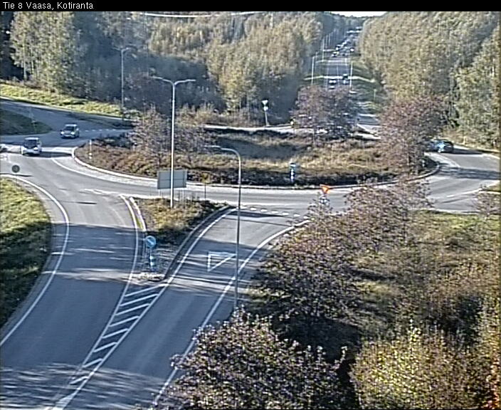 Weather Camera Image Väg 8 Vasa, Kotiranta, Vaasa, Pohjanmaa