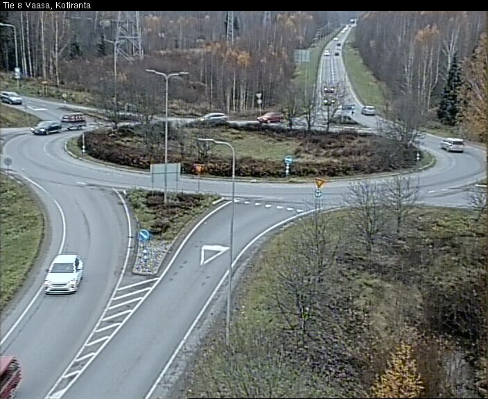 Kelikamerat Kuva Tie 8 Vaasa, Kotiranta, Vaasa, Pohjanmaa