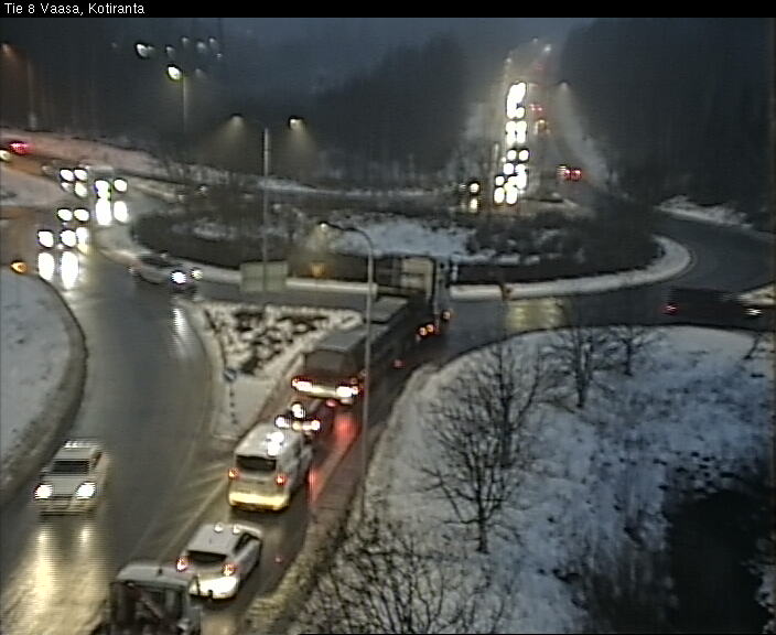 Weather Camera Image Väg 8 Vasa, Kotiranta, Vaasa, Pohjanmaa