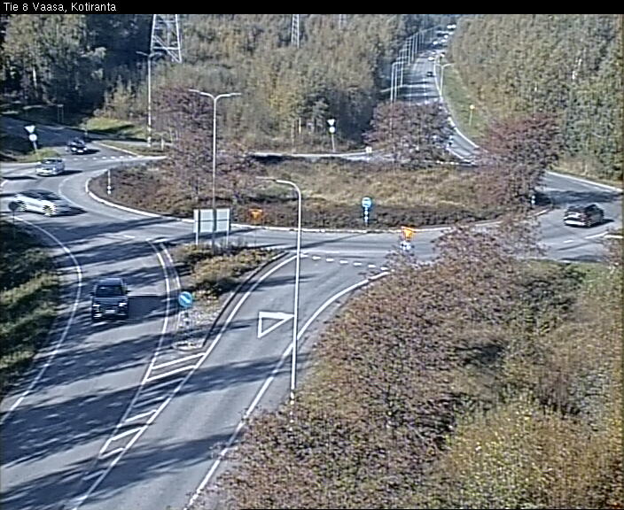 Weather Camera Image Väg 8 Vasa, Kotiranta, Vaasa, Pohjanmaa