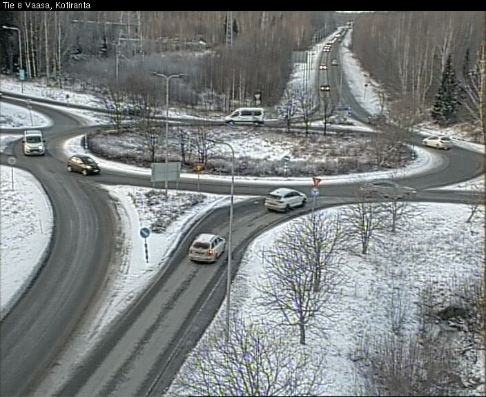 Kelikamerat Kuva Tie 8 Vaasa, Kotiranta, Vaasa, Pohjanmaa