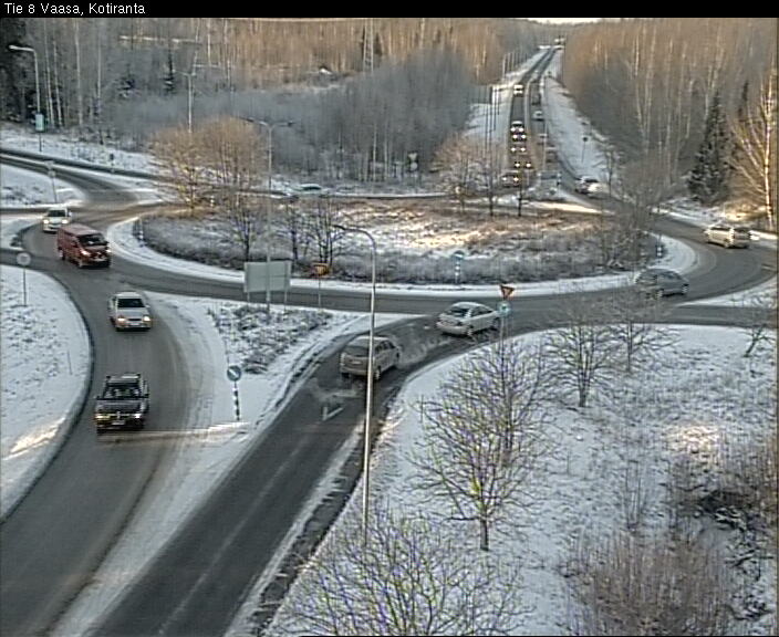 Weather Camera Image Väg 8 Vasa, Kotiranta, Vaasa, Pohjanmaa