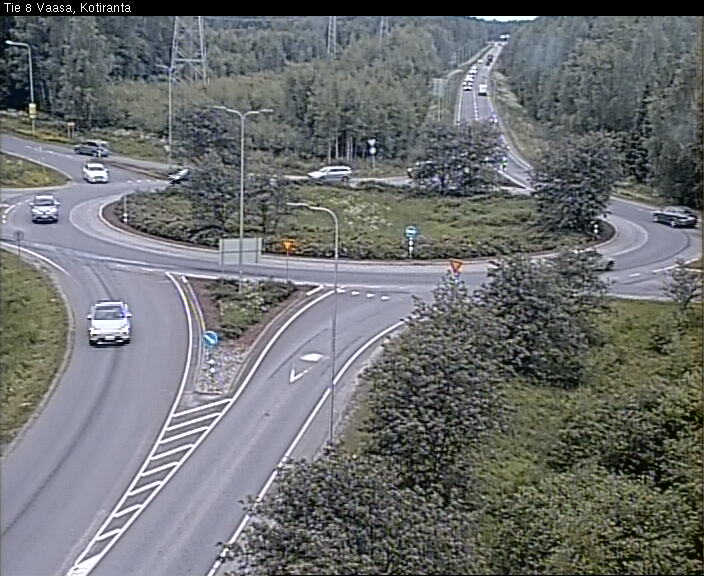 Weather Camera Image Väg 8 Vasa, Kotiranta, Vaasa, Pohjanmaa