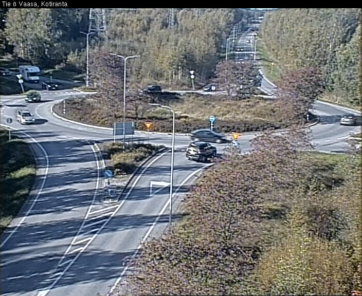 Weather Camera Image Väg 8 Vasa, Kotiranta, Vaasa, Pohjanmaa