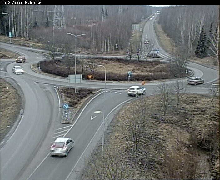 Weather Camera Image Road 8 Vaasa, Kotiranta, Vaasa, Pohjanmaa