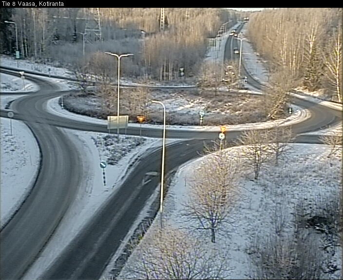Weather Camera Image Väg 8 Vasa, Kotiranta, Vaasa, Pohjanmaa