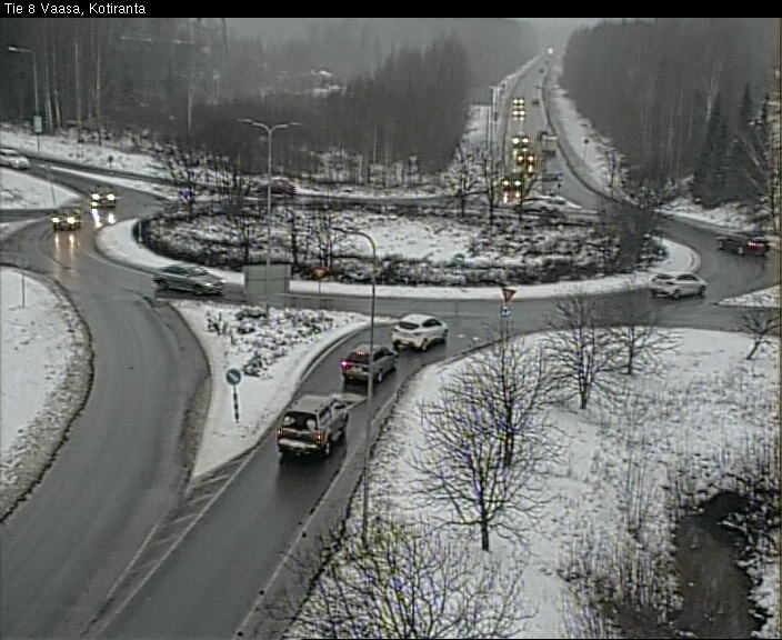 Weather Camera Image Väg 8 Vasa, Kotiranta, Vaasa, Pohjanmaa