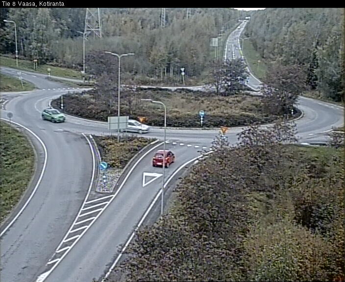 Weather Camera Image Väg 8 Vasa, Kotiranta, Vaasa, Pohjanmaa