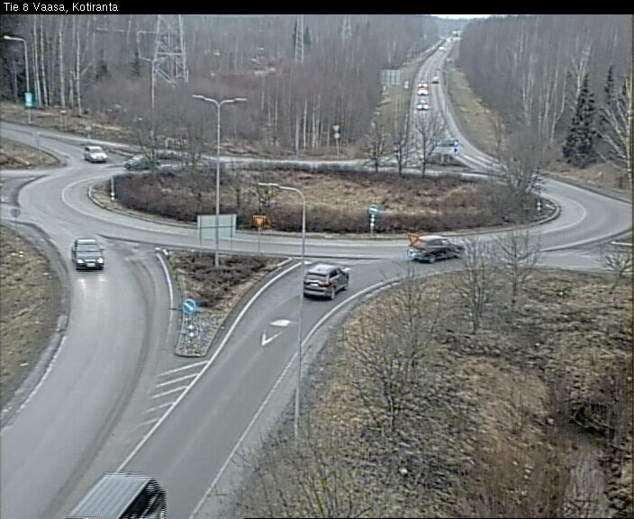 Weather Camera Image Road 8 Vaasa, Kotiranta, Vaasa, Pohjanmaa