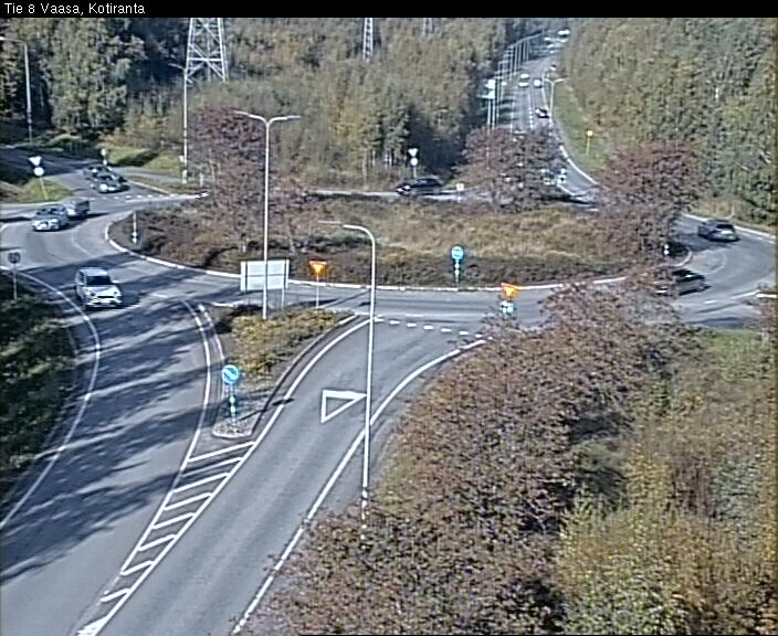 Weather Camera Image Väg 8 Vasa, Kotiranta, Vaasa, Pohjanmaa