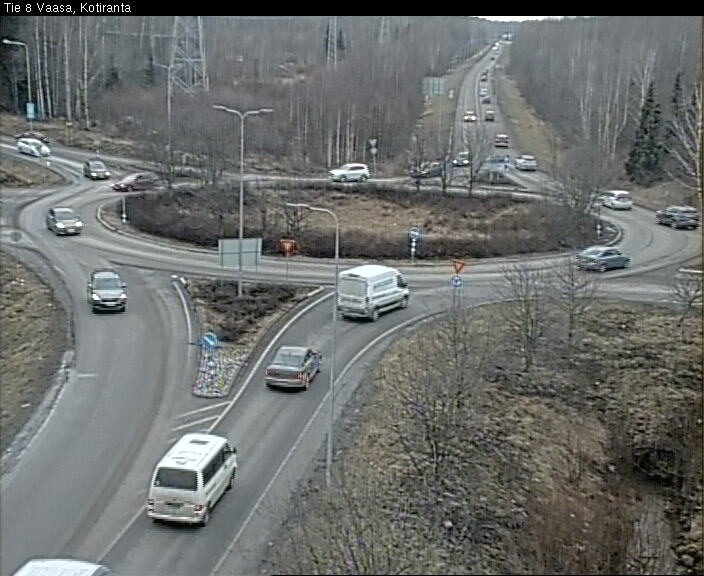 Weather Camera Image Road 8 Vaasa, Kotiranta, Vaasa, Pohjanmaa