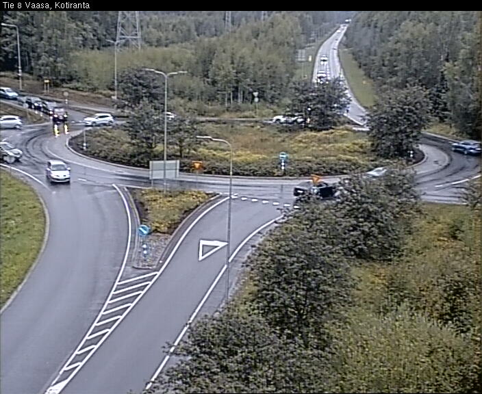 Weather Camera Image Road 8 Vaasa, Kotiranta, Vaasa, Pohjanmaa