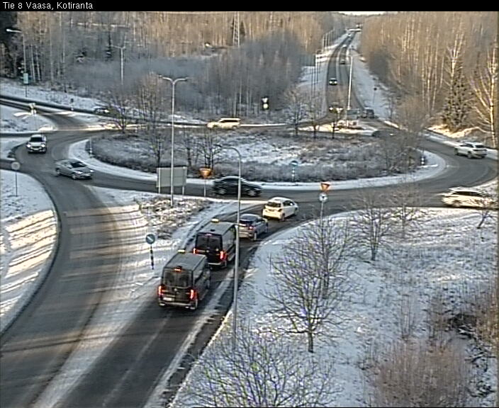 Weather Camera Image Road 8 Vaasa, Kotiranta, Vaasa, Pohjanmaa
