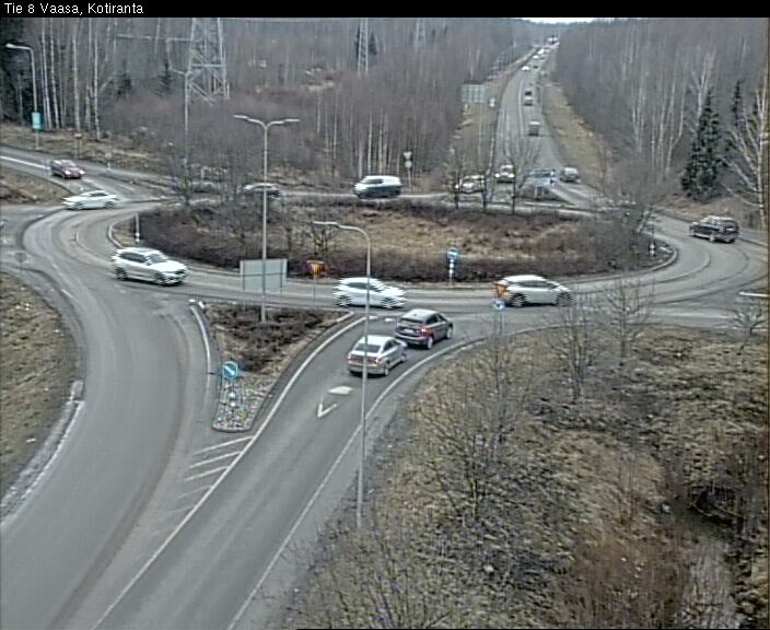 Weather Camera Image Road 8 Vaasa, Kotiranta, Vaasa, Pohjanmaa
