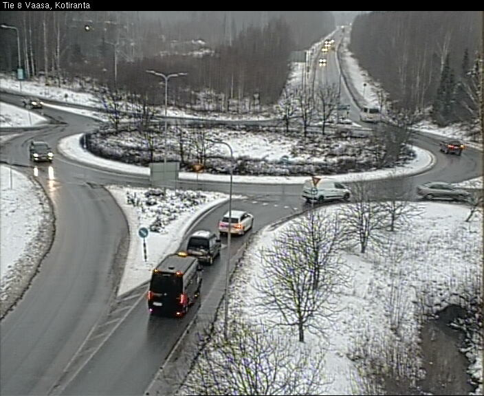 Weather Camera Image Väg 8 Vasa, Kotiranta, Vaasa, Pohjanmaa