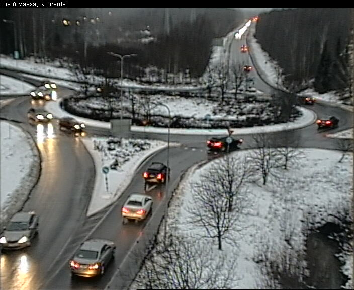 Weather Camera Image Väg 8 Vasa, Kotiranta, Vaasa, Pohjanmaa