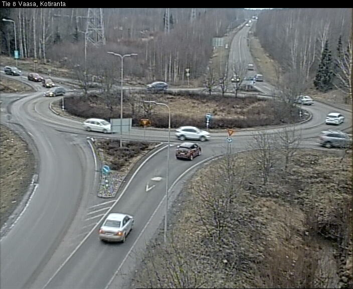 Weather Camera Image Road 8 Vaasa, Kotiranta, Vaasa, Pohjanmaa