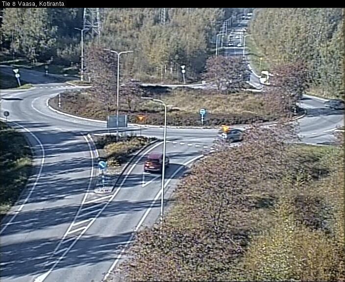 Weather Camera Image Väg 8 Vasa, Kotiranta, Vaasa, Pohjanmaa