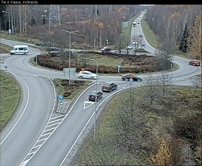 Kelikamerat Kuva Tie 8 Vaasa, Kotiranta, Vaasa, Pohjanmaa