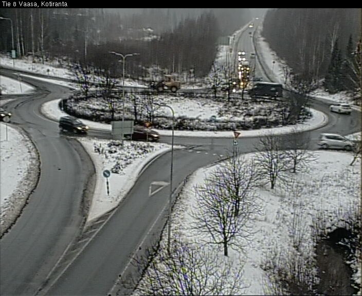 Weather Camera Image Väg 8 Vasa, Kotiranta, Vaasa, Pohjanmaa