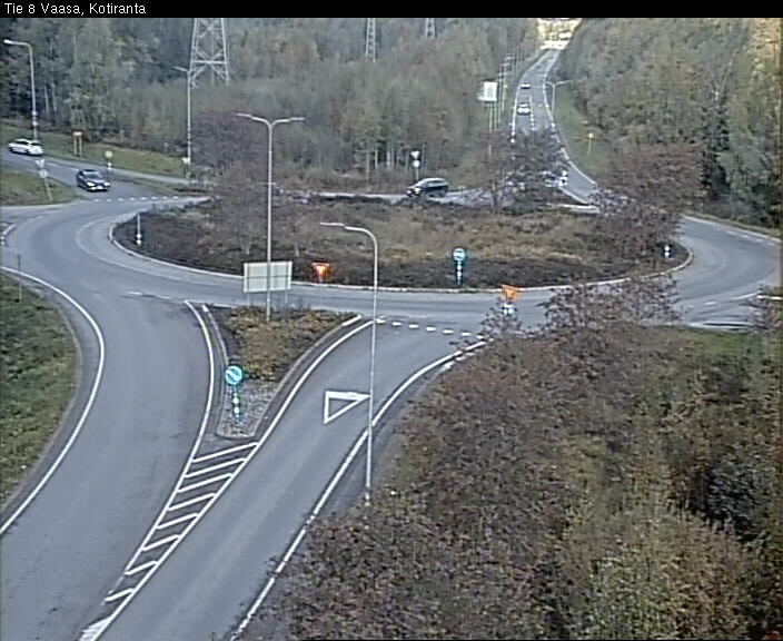 Weather Camera Image Väg 8 Vasa, Kotiranta, Vaasa, Pohjanmaa