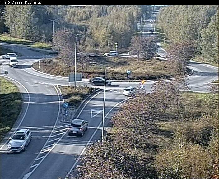Weather Camera Image Väg 8 Vasa, Kotiranta, Vaasa, Pohjanmaa