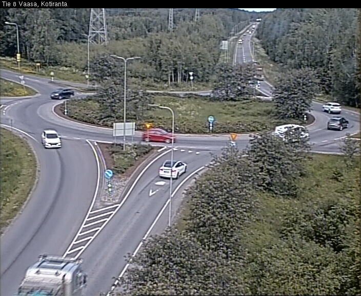 Weather Camera Image Väg 8 Vasa, Kotiranta, Vaasa, Pohjanmaa