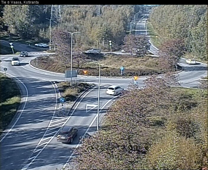 Weather Camera Image Väg 8 Vasa, Kotiranta, Vaasa, Pohjanmaa