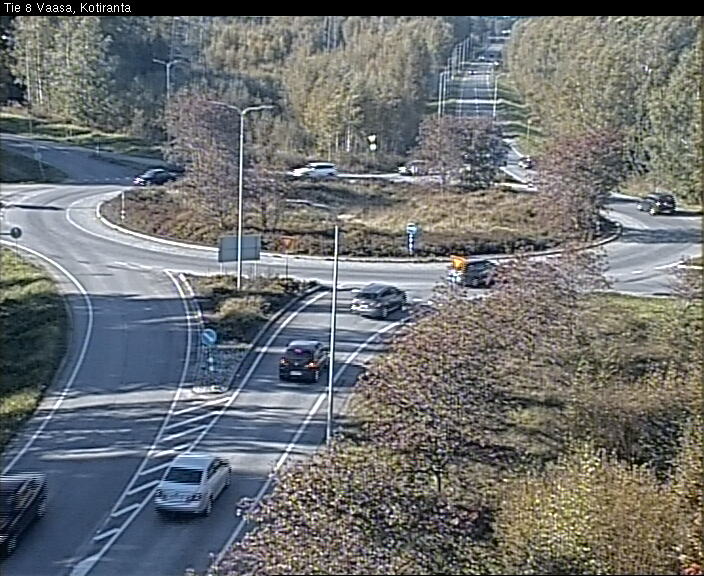 Weather Camera Image Väg 8 Vasa, Kotiranta, Vaasa, Pohjanmaa