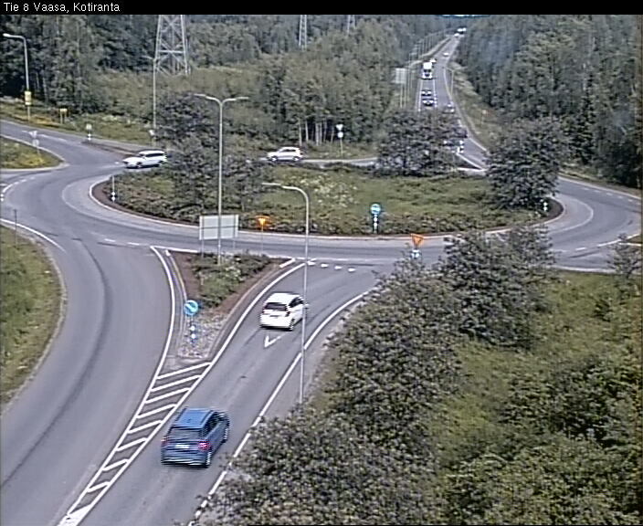 Weather Camera Image Väg 8 Vasa, Kotiranta, Vaasa, Pohjanmaa