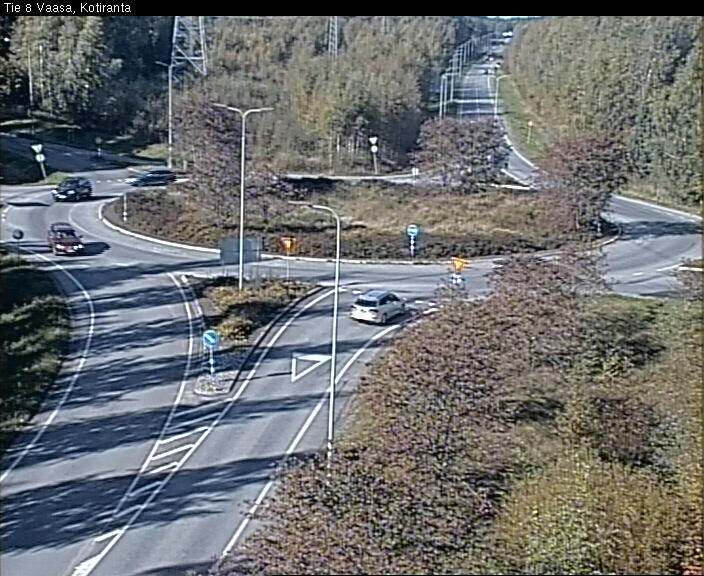 Weather Camera Image Väg 8 Vasa, Kotiranta, Vaasa, Pohjanmaa