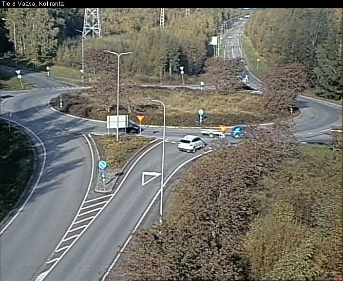 Weather Camera Image Väg 8 Vasa, Kotiranta, Vaasa, Pohjanmaa