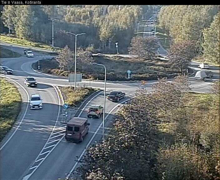 Weather Camera Image Väg 8 Vasa, Kotiranta, Vaasa, Pohjanmaa