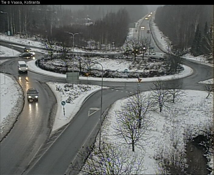 Weather Camera Image Väg 8 Vasa, Kotiranta, Vaasa, Pohjanmaa