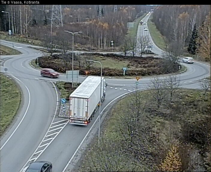 Kelikamerat Kuva Tie 8 Vaasa, Kotiranta, Vaasa, Pohjanmaa