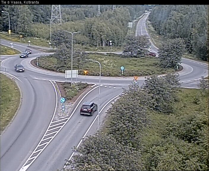 Weather Camera Image Väg 8 Vasa, Kotiranta, Vaasa, Pohjanmaa