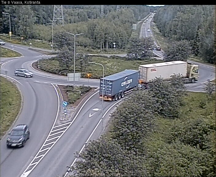 Weather Camera Image Väg 8 Vasa, Kotiranta, Vaasa, Pohjanmaa