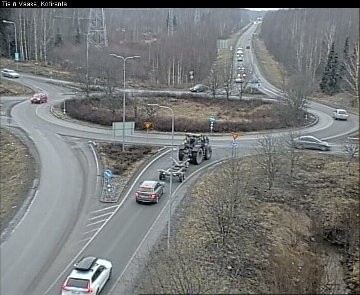 Weather Camera Image Road 8 Vaasa, Kotiranta, Vaasa, Pohjanmaa