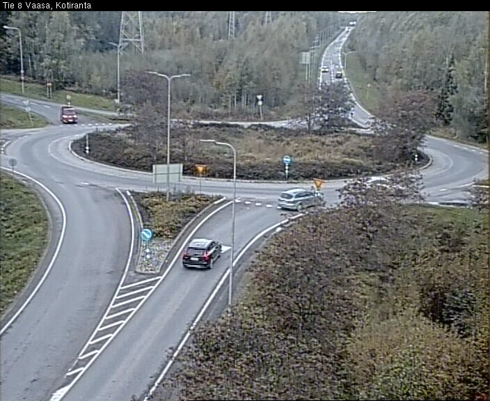 Weather Camera Image Väg 8 Vasa, Kotiranta, Vaasa, Pohjanmaa